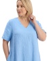 Платье Norveg Plus size, голубой купить