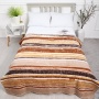 Плед Assorti Comfort Акварель, 200х220, хлопок, коричневый купить