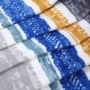 Плед Assorti Comfort Акварель, 150х200, хлопок, синий купить
