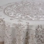 Скатерть Яковлевский жаккард, Овальная, D=183, коричневый купить